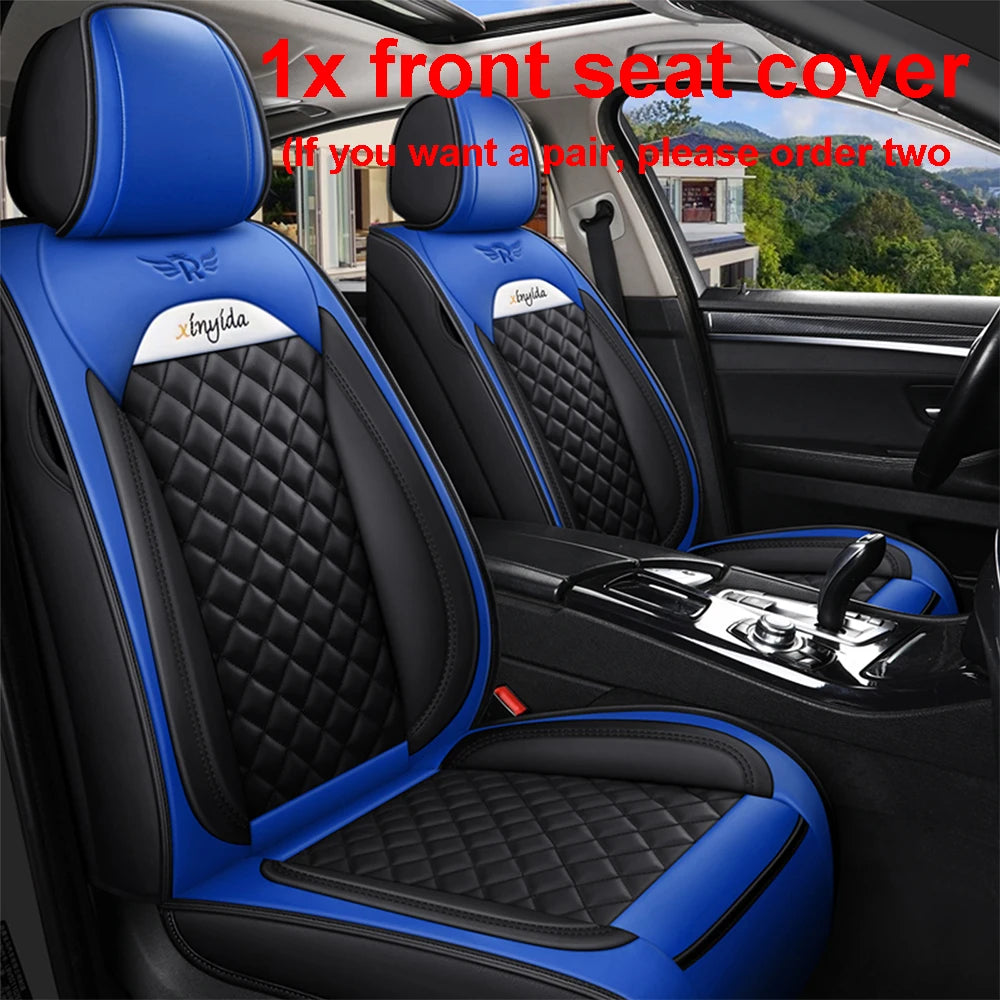 Universal Leather Car Seat Covers for Volkswagen VW touran Variant magotan JETTA passat polo golf touareg Interior Accessories