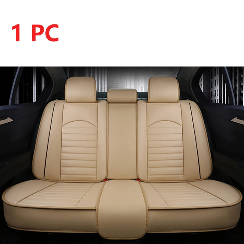 Leather Universal Car Seat Covers for Subaru XV forester outback legacy impreza Tribeca auto interior accessories styling
