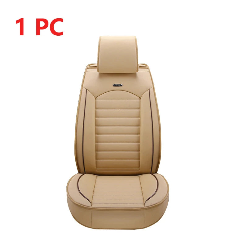 Leather Universal Car Seat Covers for Subaru XV forester outback legacy impreza Tribeca auto interior accessories styling