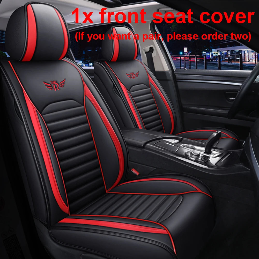 Universal Leather Car Seat Cover for Suzuki ignis Wagon r sx4 2008 Grand Vitara Jimny Swift Kizashi Accessories Seat Cover