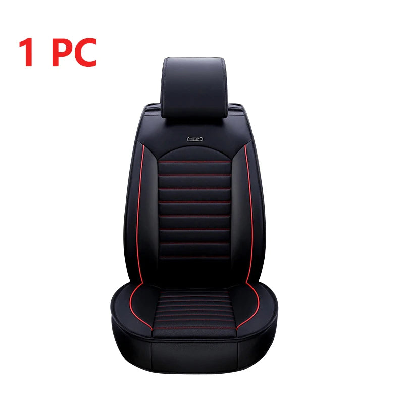 Leather Universal Car Seat Covers for Subaru XV forester outback legacy impreza Tribeca auto interior accessories styling