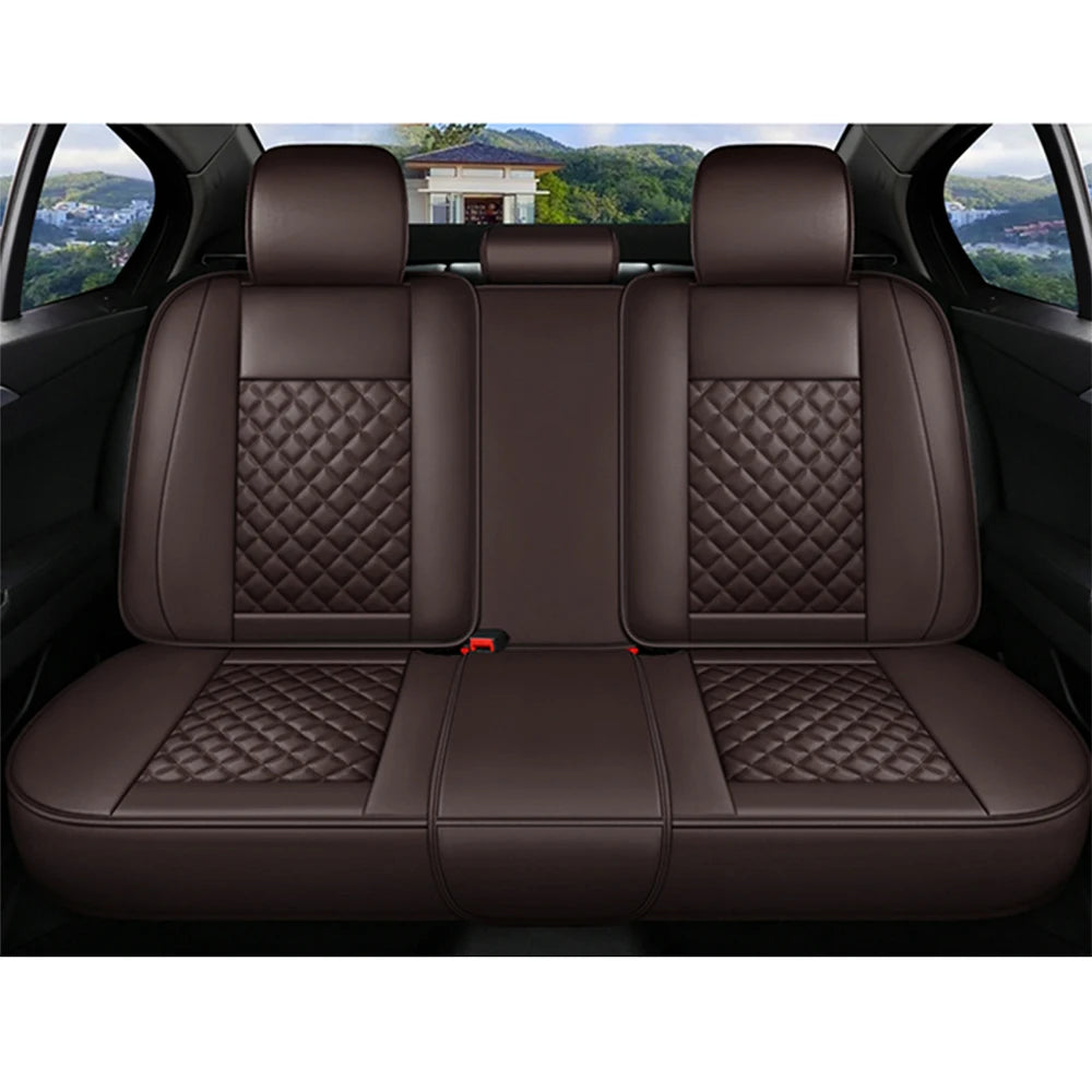 Universal Leather Car Seat Covers for Volkswagen VW touran Variant magotan JETTA passat polo golf touareg Interior Accessories