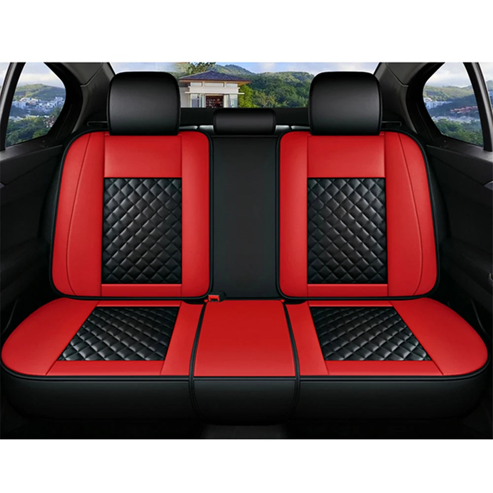 Universal Leather Car Seat Covers for Volkswagen VW touran Variant magotan JETTA passat polo golf touareg Interior Accessories
