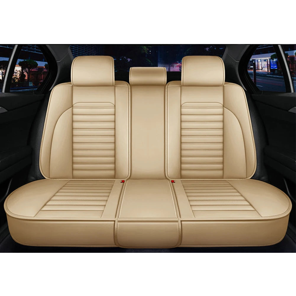 Universal Leather Car Seat Cover for Suzuki ignis Wagon r sx4 2008 Grand Vitara Jimny Swift Kizashi Accessories Seat Cover