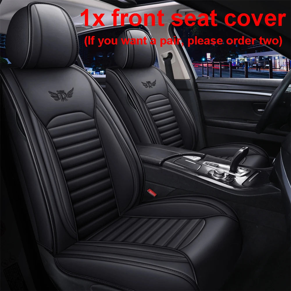 Universal Leather Car Seat Cover for Suzuki ignis Wagon r sx4 2008 Grand Vitara Jimny Swift Kizashi Accessories Seat Cover