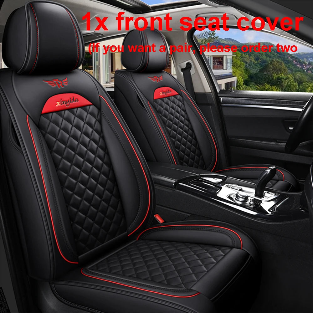 Universal Leather Car Seat Covers for Volkswagen VW touran Variant magotan JETTA passat polo golf touareg Interior Accessories