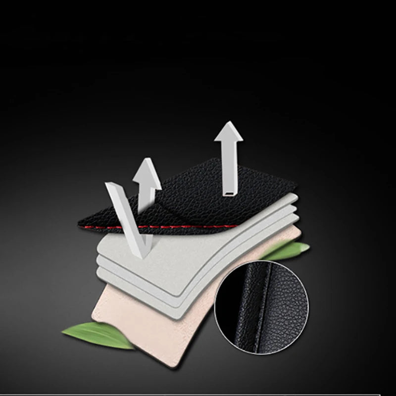 Leather Universal Car Seat Covers for Subaru XV forester outback legacy impreza Tribeca auto interior accessories styling