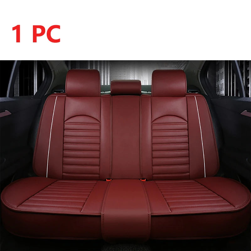 Leather Universal Car Seat Covers for Subaru XV forester outback legacy impreza Tribeca auto interior accessories styling