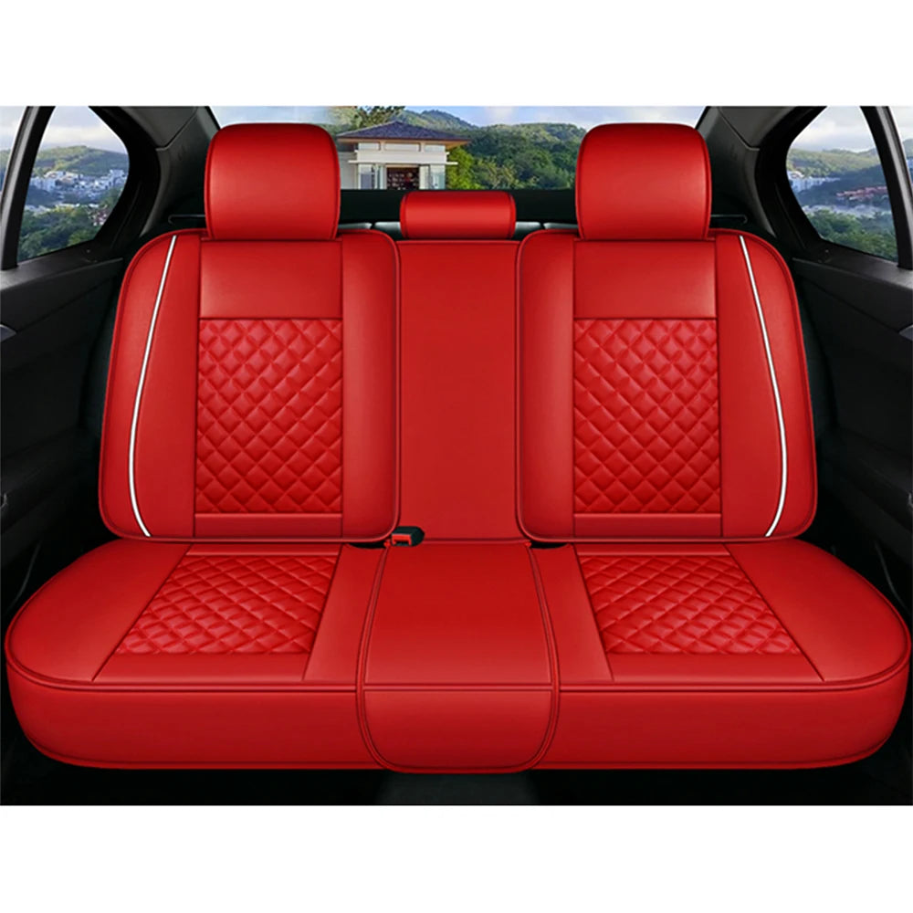 Universal Leather Car Seat Covers for Volkswagen VW touran Variant magotan JETTA passat polo golf touareg Interior Accessories