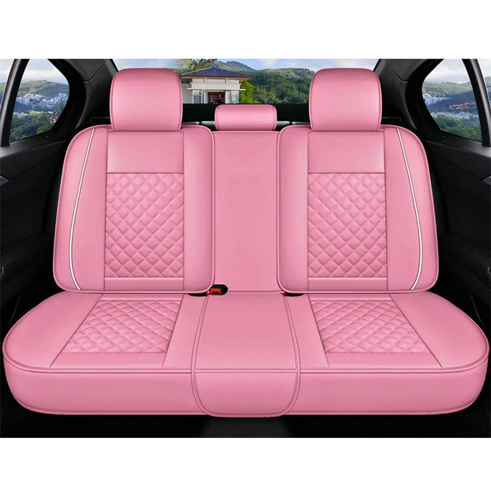 Universal Leather Car Seat Covers for Volkswagen VW touran Variant magotan JETTA passat polo golf touareg Interior Accessories