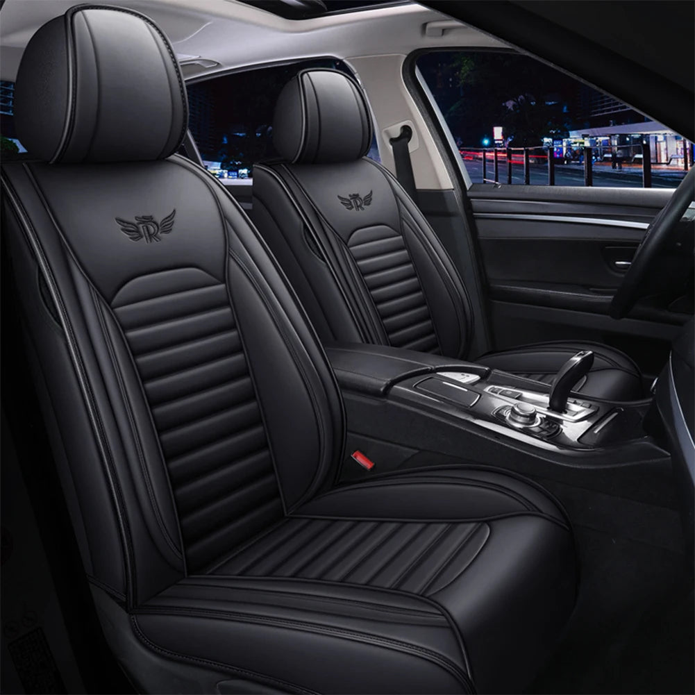Universal Leather Car Seat Cover for Suzuki ignis Wagon r sx4 2008 Grand Vitara Jimny Swift Kizashi Accessories Seat Cover