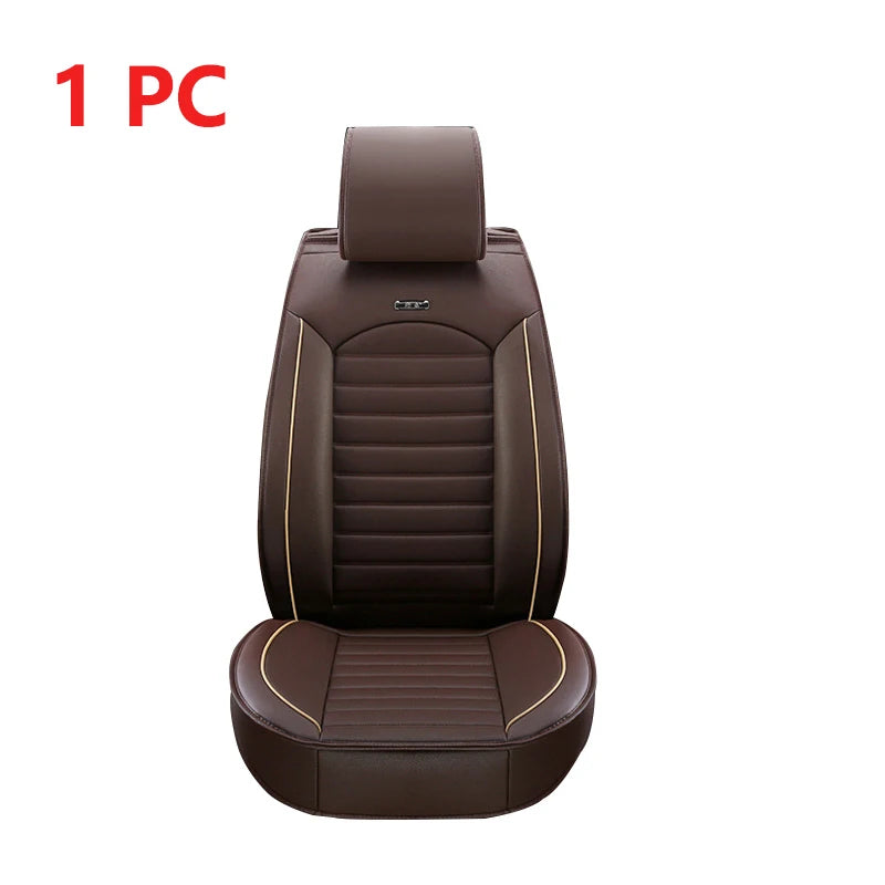 Leather Universal Car Seat Covers for Subaru XV forester outback legacy impreza Tribeca auto interior accessories styling
