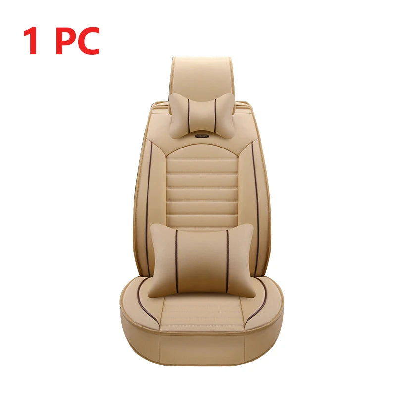 Leather Universal Car Seat Covers for Subaru XV forester outback legacy impreza Tribeca auto interior accessories styling