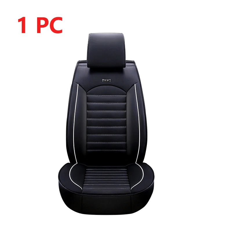 Leather Universal Car Seat Covers for Subaru XV forester outback legacy impreza Tribeca auto interior accessories styling