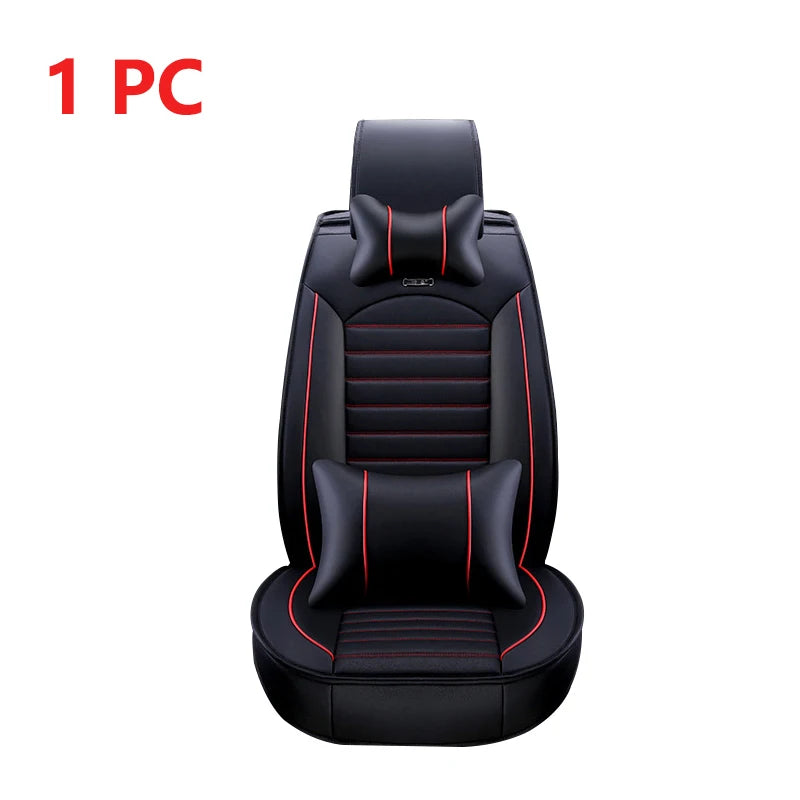 Leather Universal Car Seat Covers for Subaru XV forester outback legacy impreza Tribeca auto interior accessories styling