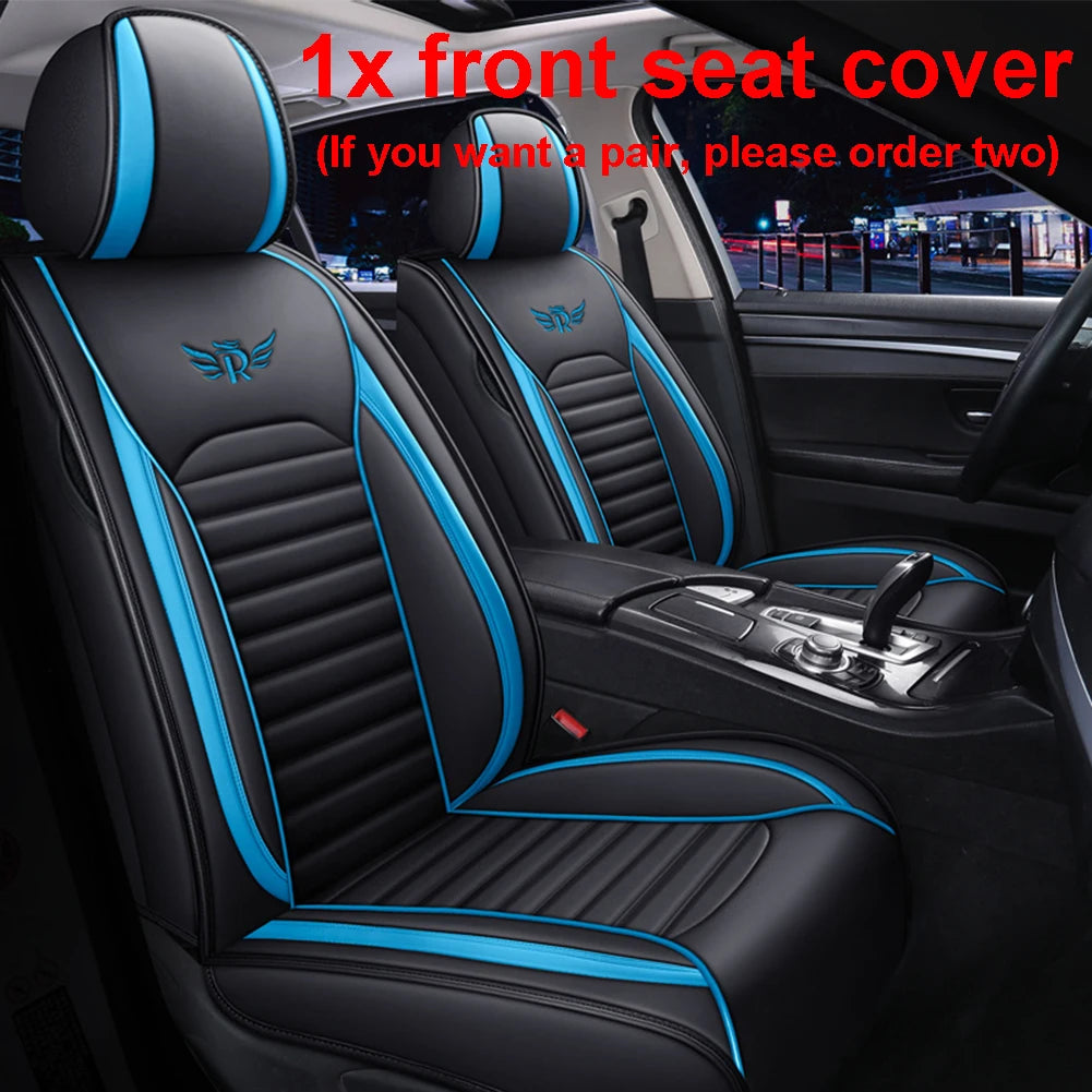 Universal Leather Car Seat Cover for Suzuki ignis Wagon r sx4 2008 Grand Vitara Jimny Swift Kizashi Accessories Seat Cover