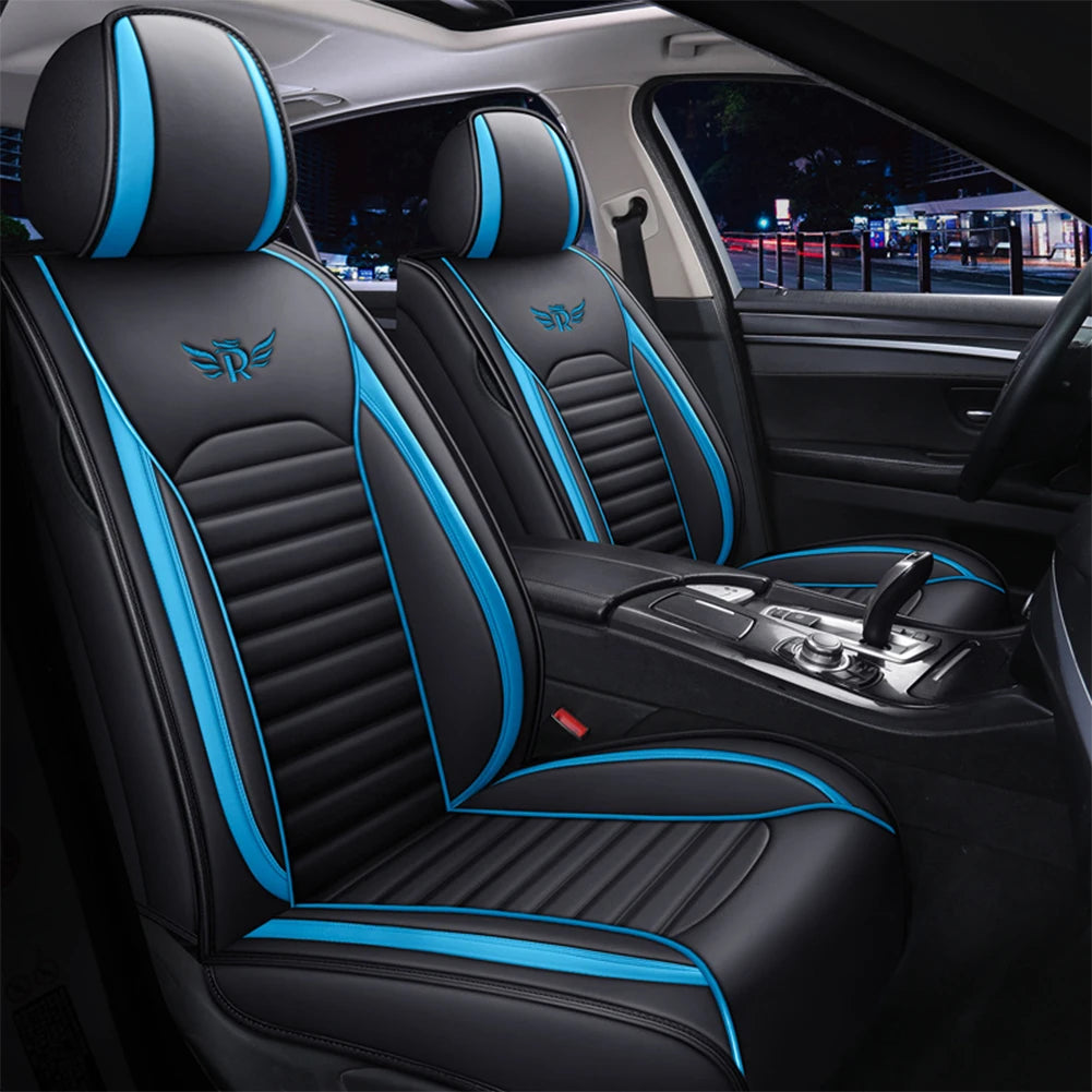 Universal Leather Car Seat Cover for Suzuki ignis Wagon r sx4 2008 Grand Vitara Jimny Swift Kizashi Accessories Seat Cover