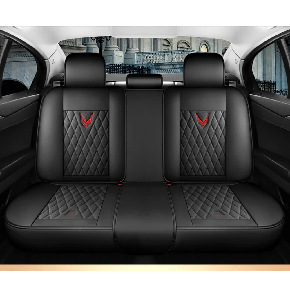 Universal Leather Car Seat Covers for Lada Granta Vesta SW Cross 2114 Xray Kalina Largus Interior Accessories for Vehicle Parts