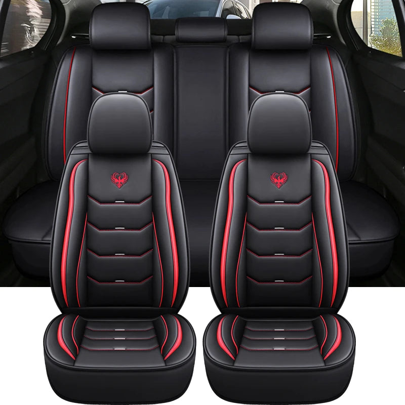 Universal Leather Car Seat Cover For Golf 7 Megane 4 Cupra Formentor Nissan Qashqai j11 J10 E90 Accsesories Interior Covers