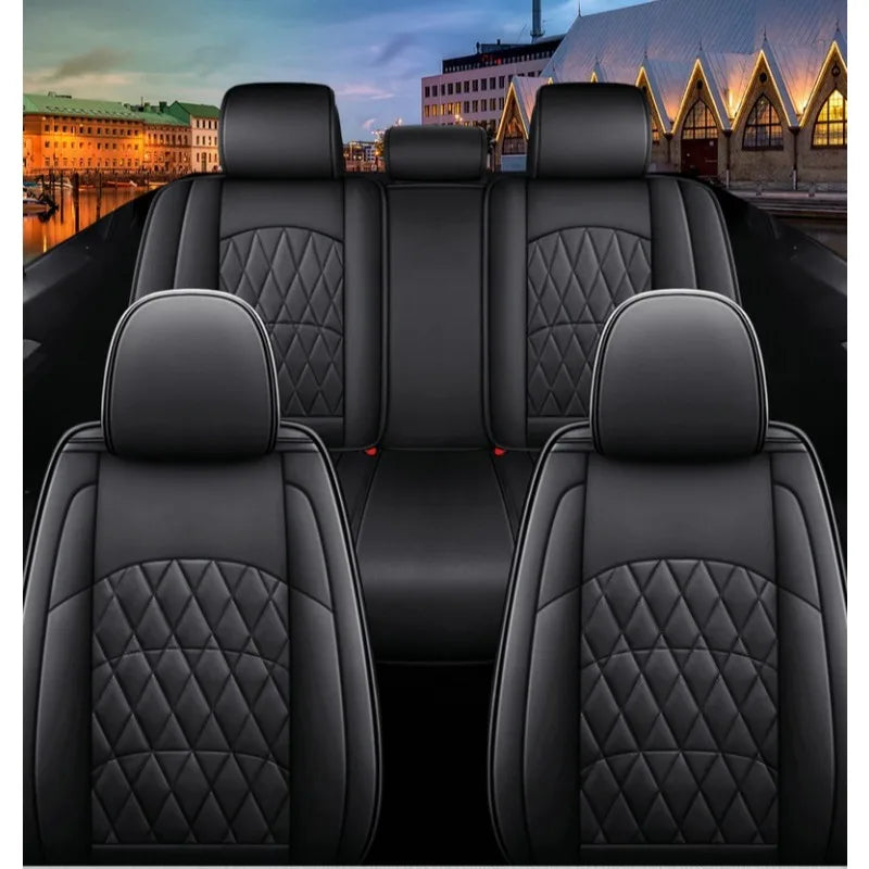 Full Coverage Universal Pu Leather Car Seat Covers for Mercedes All Car Models E-CLASS W210 W212 W213 W214 C207 Car Accessories