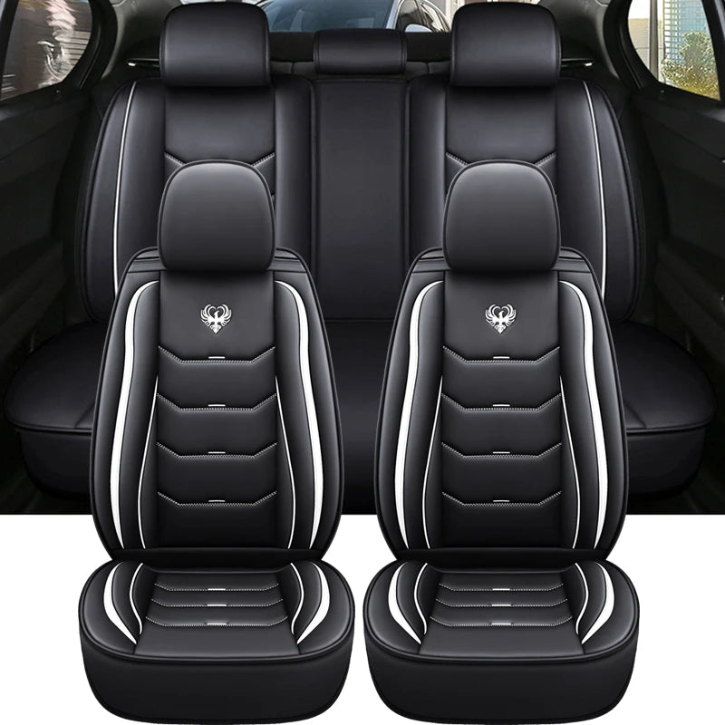 Universal Leather Car Seat Cover For Golf 7 Megane 4 Cupra Formentor Nissan Qashqai j11 J10 E90 Accsesories Interior Covers