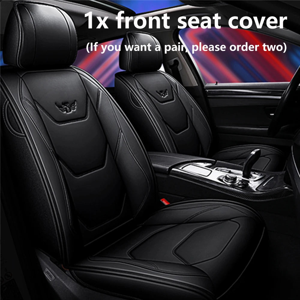 Universal Leather Car Seat Covers for for Subaru Legacy 2014 2022 Impreza XV Forester 2010 2015 Outback 2012 Auto Accessories