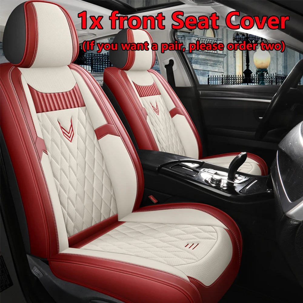 Universal Leather Car Seat Covers for Lada Granta Vesta SW Cross 2114 Xray Kalina Largus Interior Accessories for Vehicle Parts