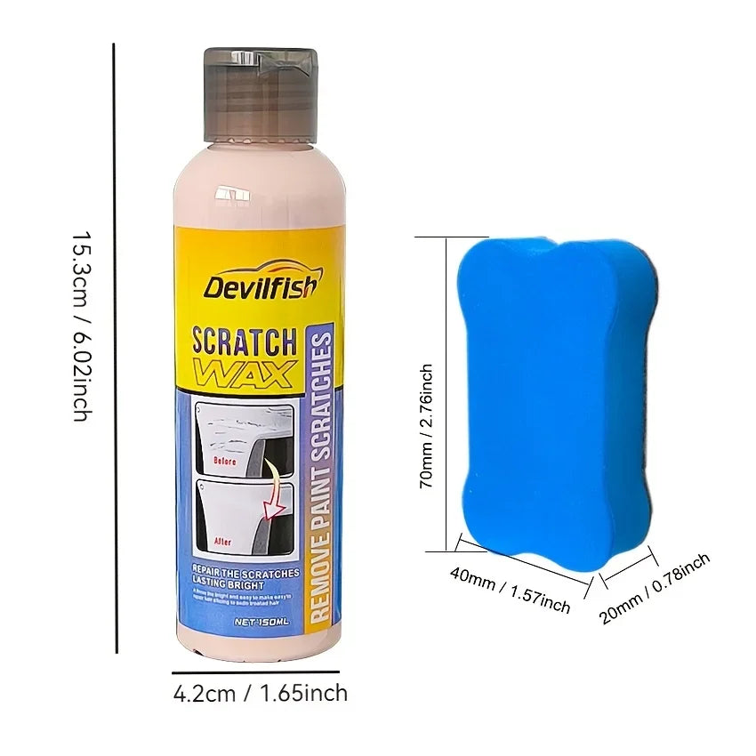 Automotive Clay Scratch Repair Paste Kit Scratch Removal and Polishing Solution for Vehicle Surface Restoration and Maintenance