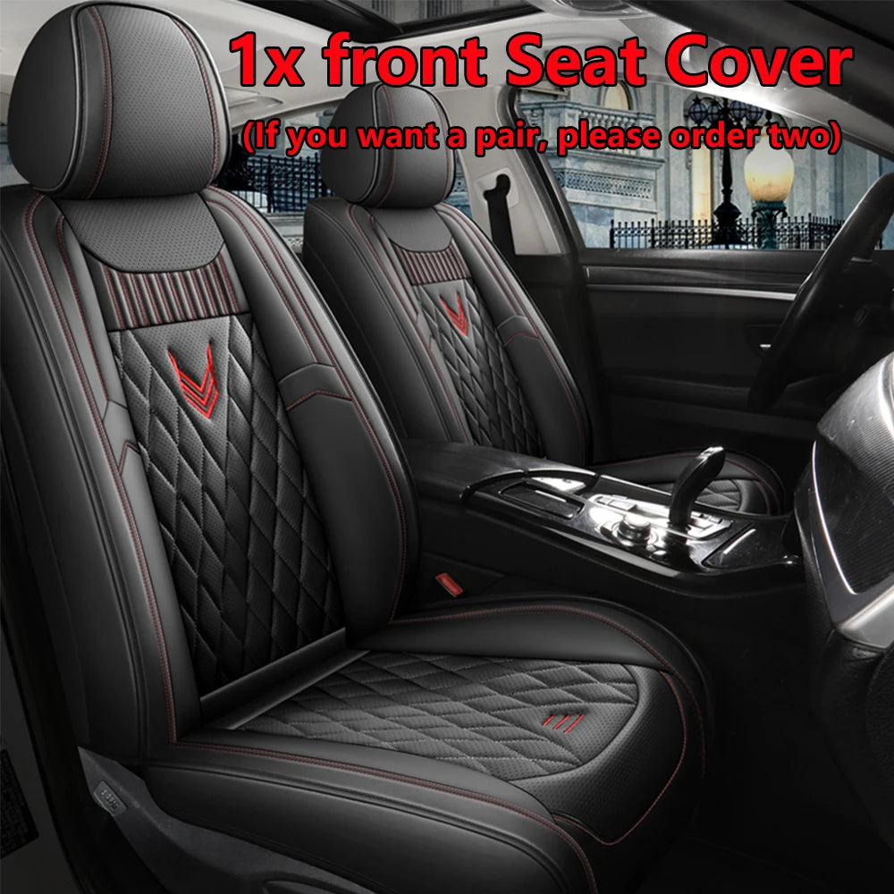 Universal Leather Car Seat Covers for Lada Granta Vesta SW Cross 2114 Xray Kalina Largus Interior Accessories for Vehicle Parts