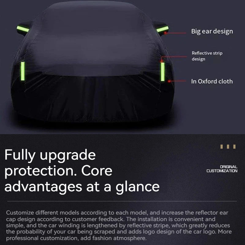 For Mercedes-Benz GLE Outdoor Protection Full Car Covers Snow Cover Sunshade Waterproof Dustproof Exterior Car accessories
