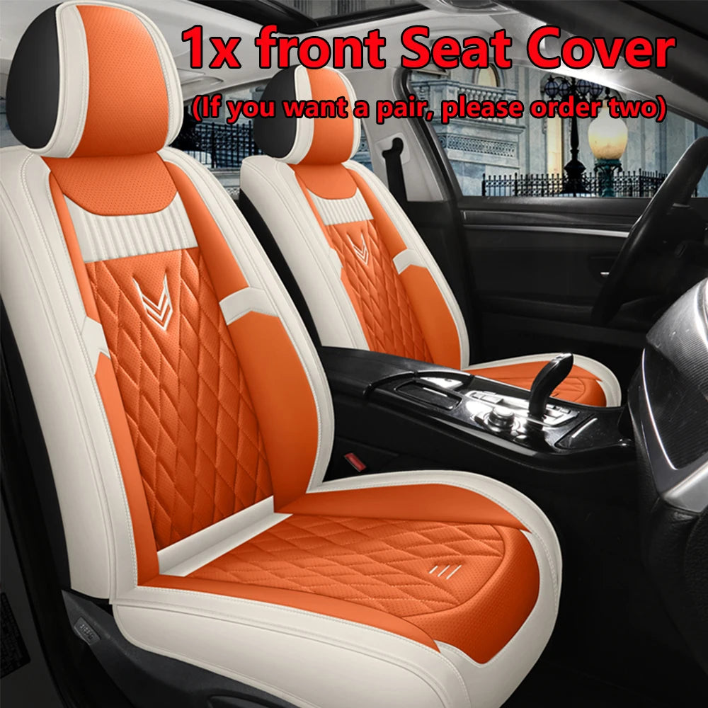 Universal Leather Car Seat Covers for Lada Granta Vesta SW Cross 2114 Xray Kalina Largus Interior Accessories for Vehicle Parts