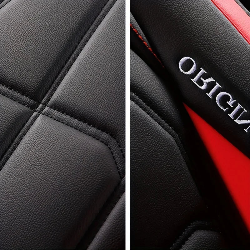 Car seat cushion full surround all season universal leather seat cover wear-resistant, dirt resistant, breathable car seat cover
