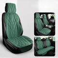 Universal Car Seat Cover Set Leather Car Seat Protective Covers Car Accessories Interior Comfortable Auto Seat Cushion Full Set