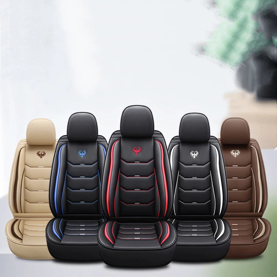 Universal Leather Car Seat Cover For Golf 7 Megane 4 Cupra Formentor Nissan Qashqai j11 J10 E90 Accsesories Interior Covers