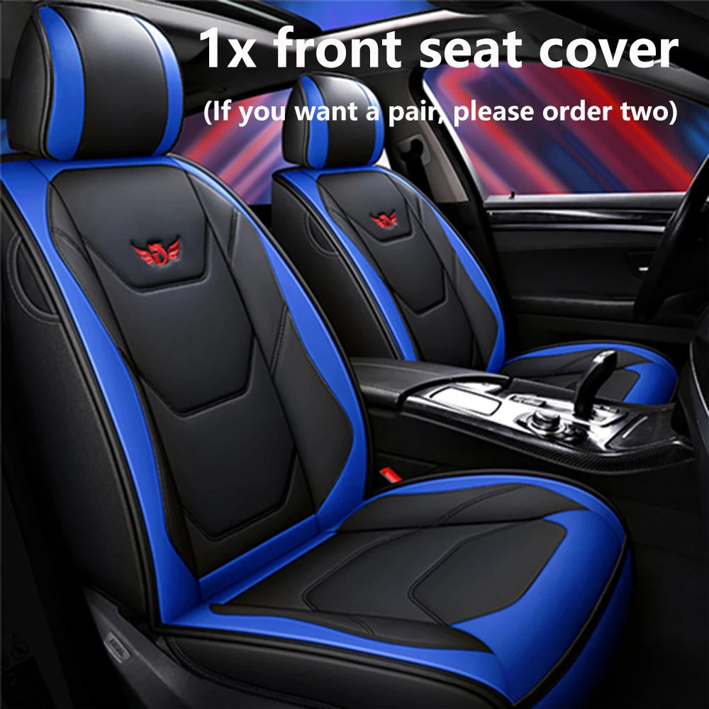 Universal Leather Car Seat Covers for for Subaru Legacy 2014 2022 Impreza XV Forester 2010 2015 Outback 2012 Auto Accessories