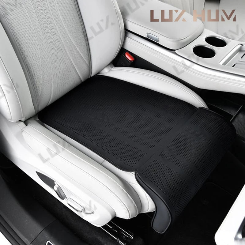 Universal Car Seat Cover with Leg Support Cushion Anti Slip Breathable Seat Protection Pad Legrest Cushion Relieve Soreness