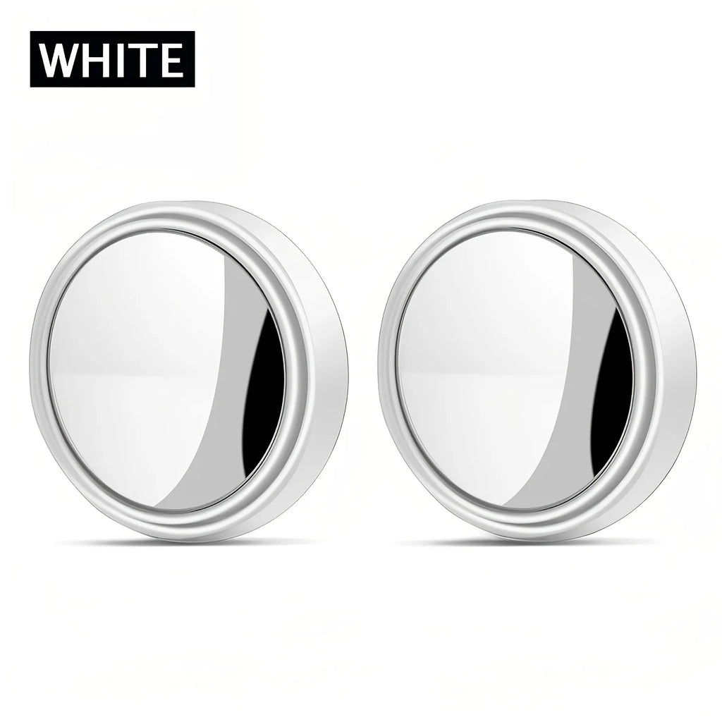 2-piece Set of 360 Degree High-definition Circular Car Rearview Mirrors, Reverse Blind Spot Rearview Mirror Auxiliary Mirror - AliExpress