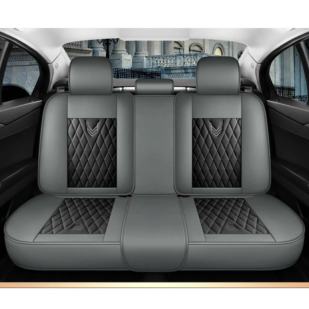 Universal Leather Car Seat Covers for Lada Granta Vesta SW Cross 2114 Xray Kalina Largus Interior Accessories for Vehicle Parts