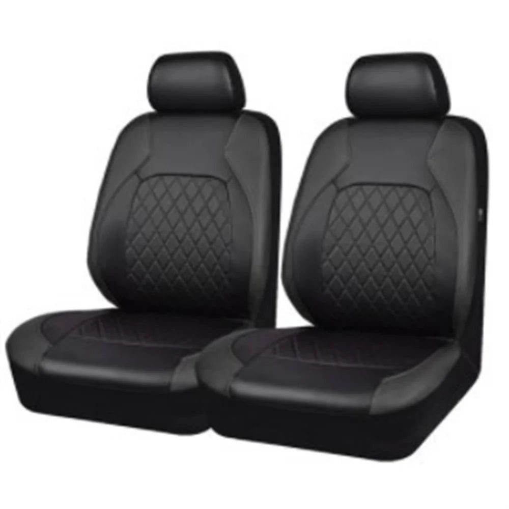 Universal Car Seat Set PU Leather Car Seat Cushion Fully Surrounded Protective Pad Anti-Scratch Car Interior Accessories