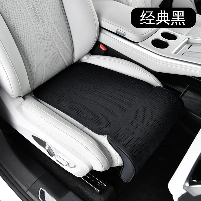 Car Seat Extended Footrest Driver and Passenger Leg Rest Universal Car Seat Cover Leather Breathable Non-slip Cars Seats Cover