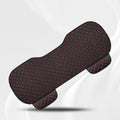 Car seat cushion leather all season universal 7-piece set, single seat anti slip, wear-resistant, no tie, portable rear five sea