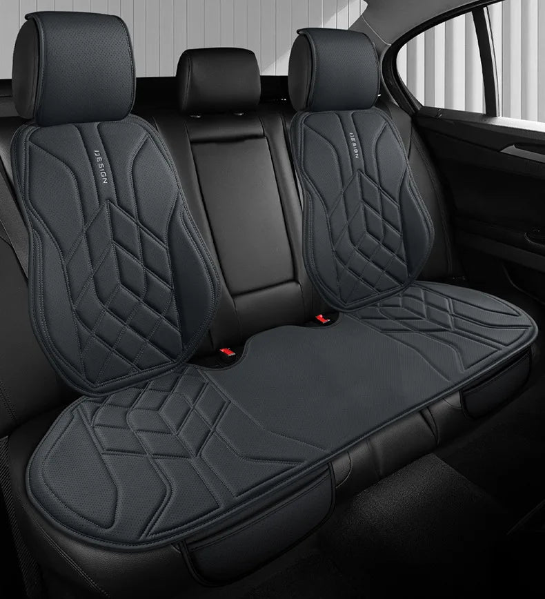 High Quality Universal Car Seat Cover Four Season Perforated Leather Breathable Comfortable Saddle Pad for Car Seats Protection