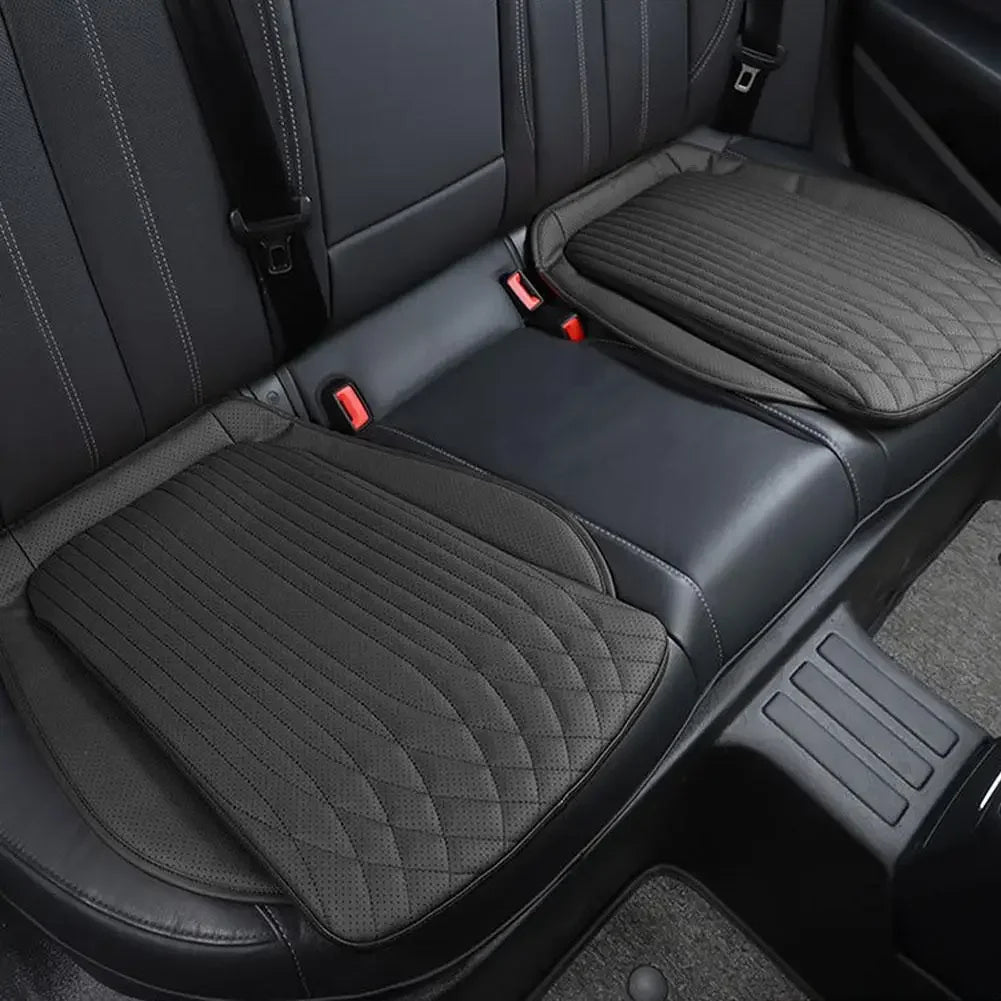 54cm Universal Car Seat Cushion - Breathable Leather with Non-Slip Grip, High Rebound Sponge Support Pad for Commercial Vehicles