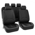 Car Seat Covers PU Leather Full Set Breathable Comfortable Protector Universal Waterproof Car Seat Cover Interior Accessories