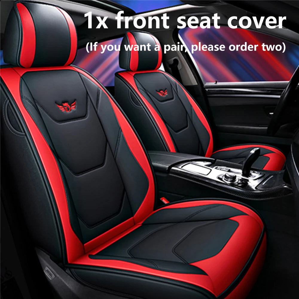 Universal Leather Car Seat Covers for for Subaru Legacy 2014 2022 Impreza XV Forester 2010 2015 Outback 2012 Auto Accessories