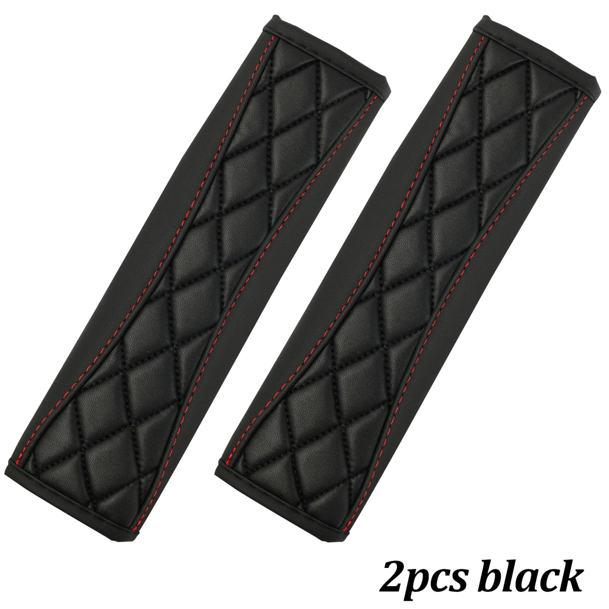 Universal PU Leather Car Seat Belt Cover Protector Two-tone Safety Belt Shoulder Pad Cushions Car Accessories