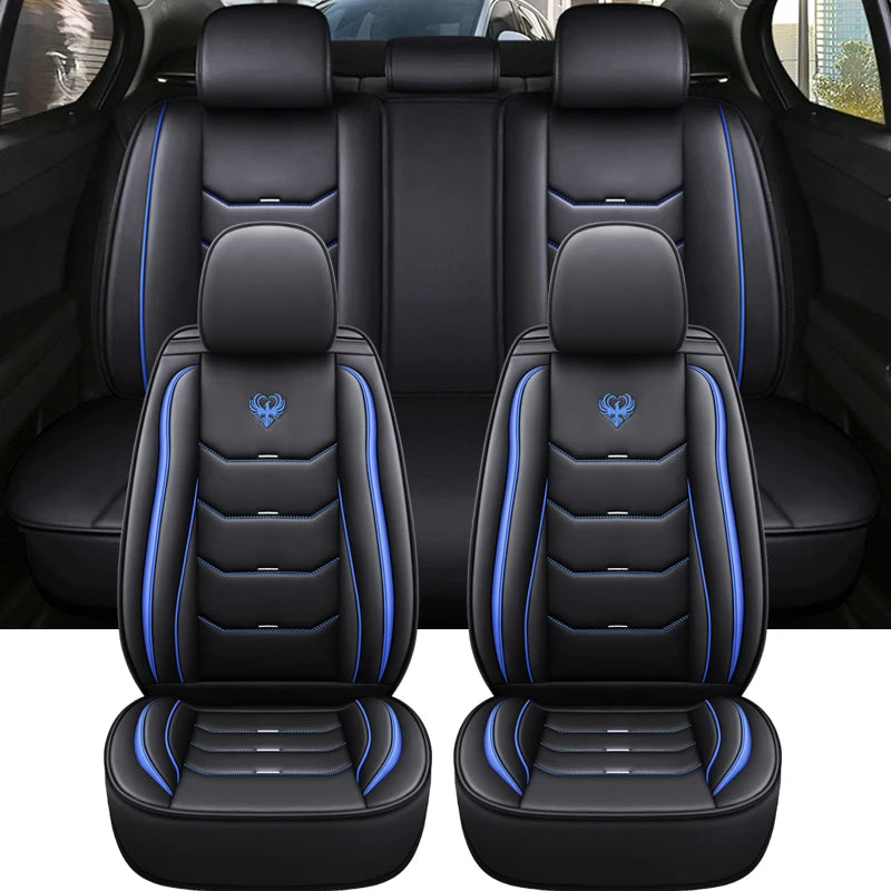 Universal Leather Car Seat Cover For Golf 7 Megane 4 Cupra Formentor Nissan Qashqai j11 J10 E90 Accsesories Interior Covers