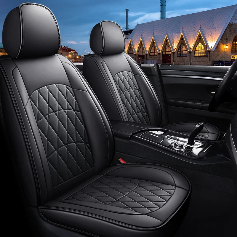 Full Coverage Universal Pu Leather Car Seat Covers for Mercedes All Car Models E-CLASS W210 W212 W213 W214 C207 Car Accessories