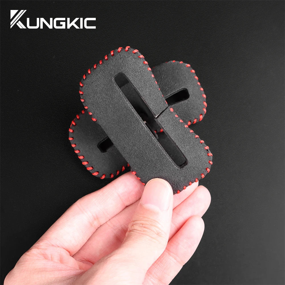 Universal Car Seat Belt Buckle Clip Protector leather Interior Button Case Anti-Scratch Cover Safety Accessories Small Size