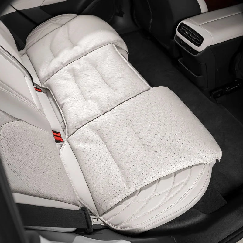 Universal Car Seat Cover Leather Cars Seat Waist Cushion Covers Four Season Auto Interior Seats  Protection Pad Car Accessorie